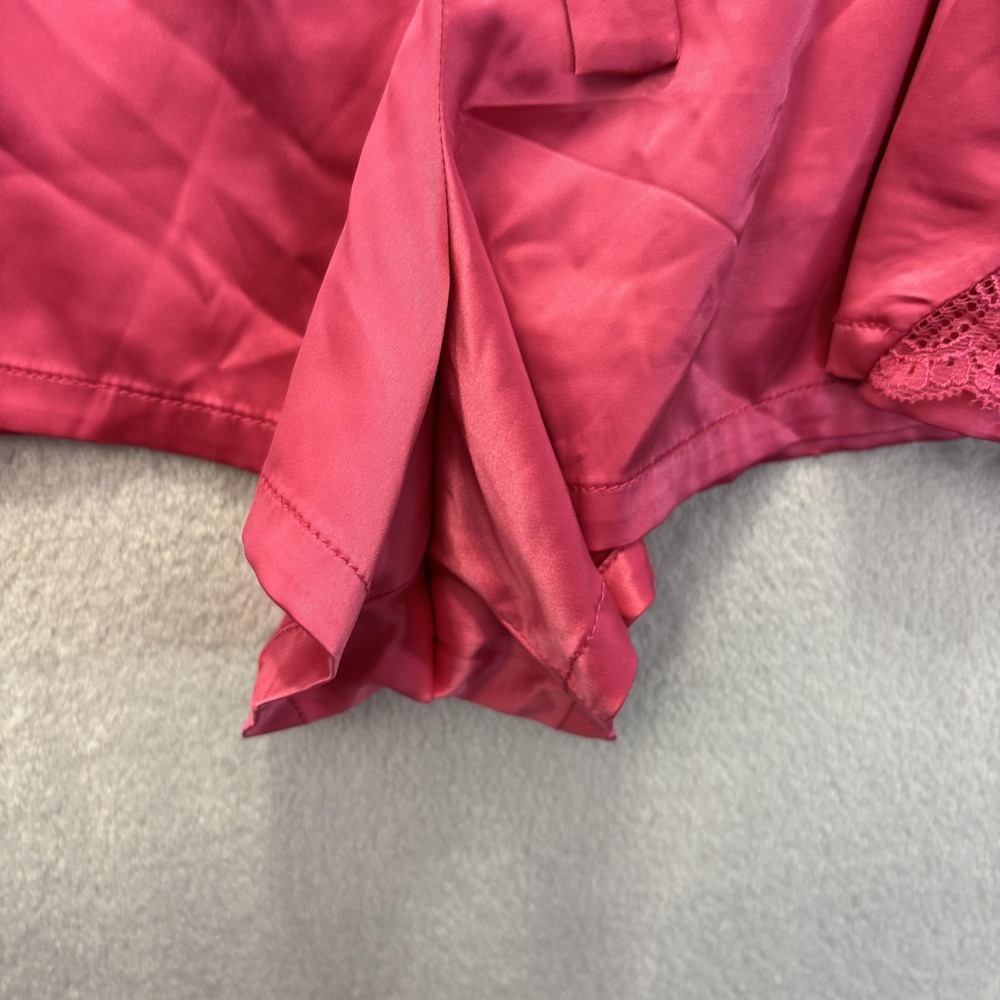 Torrid Sleep Pajama Set Womens 3X Cami Top 4X Shorts Pink Satin Plus Sleepwear - Picture 13 of 15